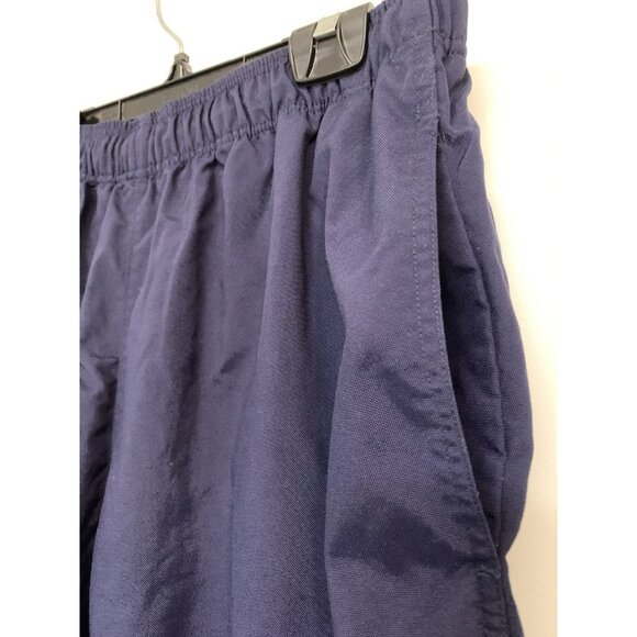 Nike Bauer Blue Hockey Warm Up Track Pants Pockets Lined Zipper Men’s Medium - Picture 5 of 8